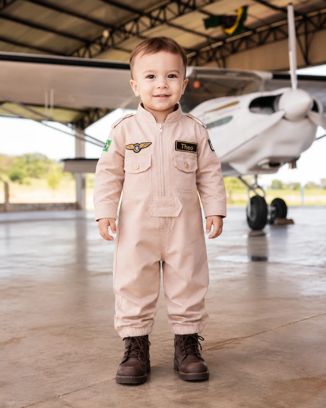 Macacão Aviador na versão longa